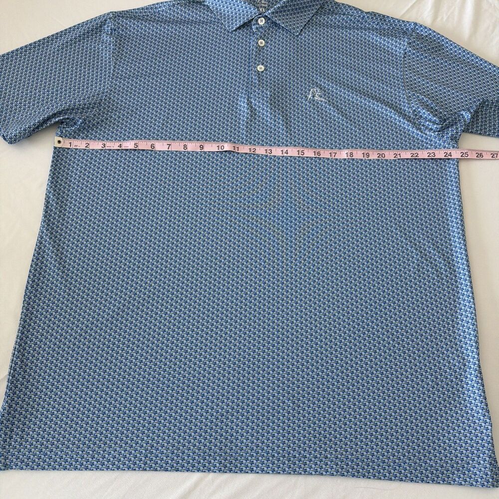 Rhoback Blue Angels Mens XL The Flyover Fighter Jet Performance Golf Polo Shirt - Picture 14 of 16